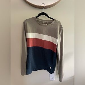 Marine Layer Tri-color Crewneck